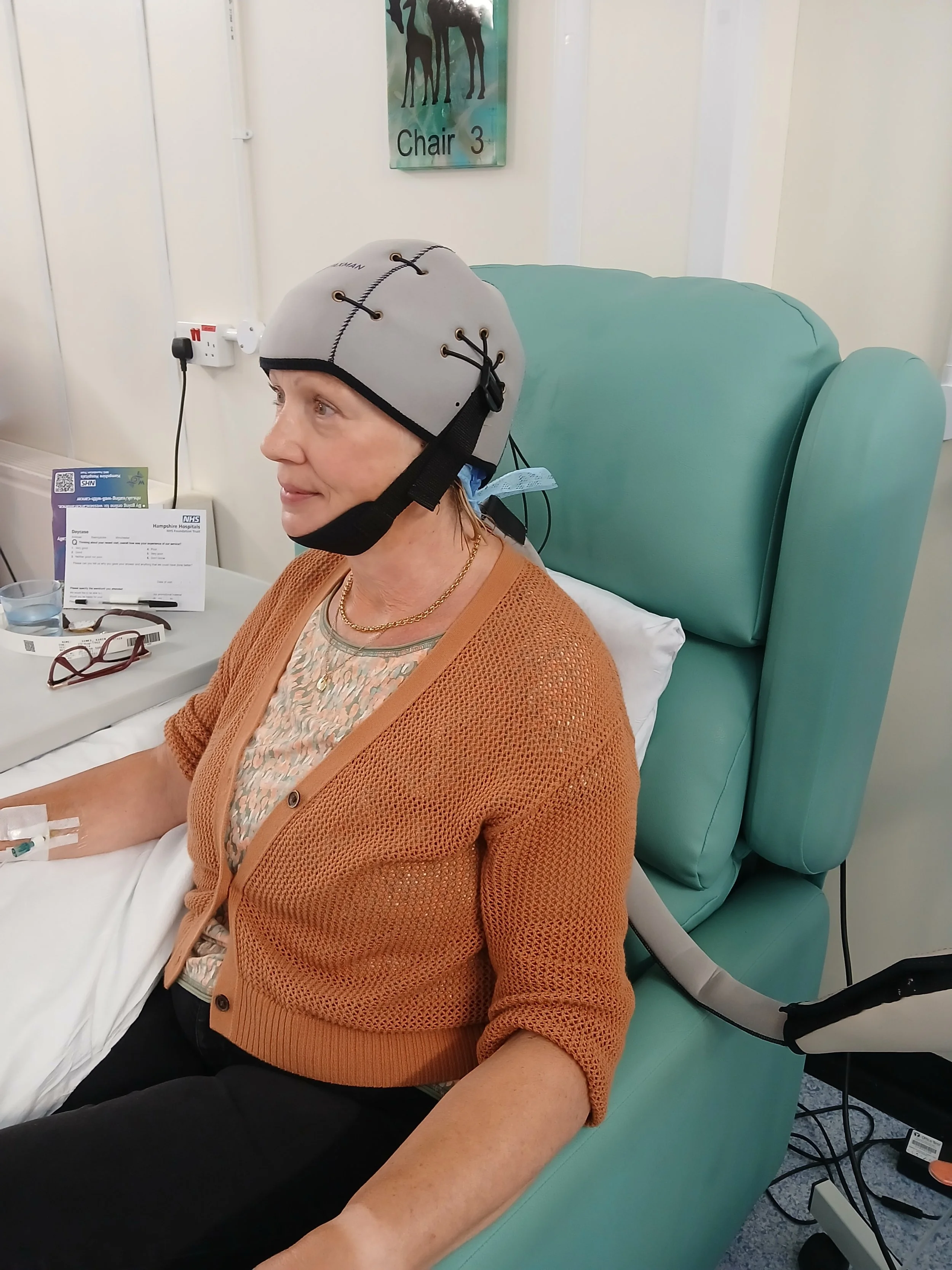 40 000 of donations purchases cold caps for cancer patients Hampshire Hospitals Charity